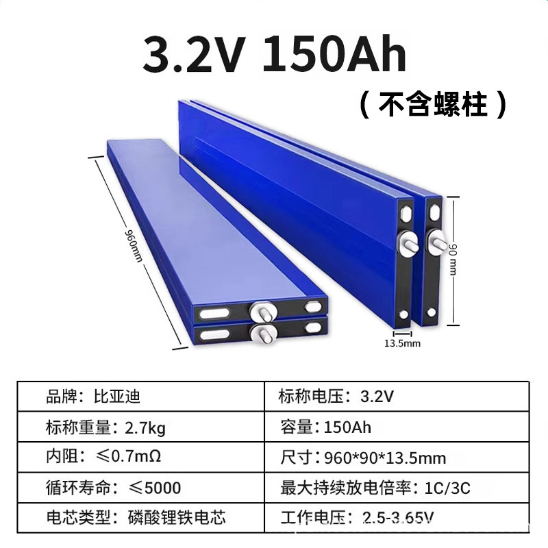 BYDブレード電池セル360ah400AHリン酸鉄リチウムブレードバッテリー蓄電三輪車四輪車|undefined