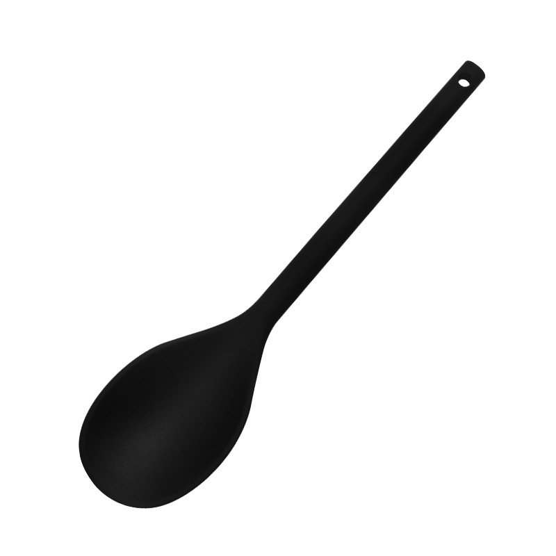 검은색 촘촘한 숟가락