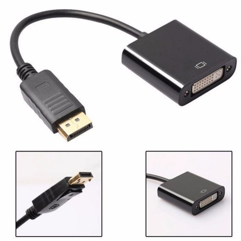 Большой DVI 24+5 конвертер соединение дисплей дисплей компьютерная разметка проводка DP к DVI линия