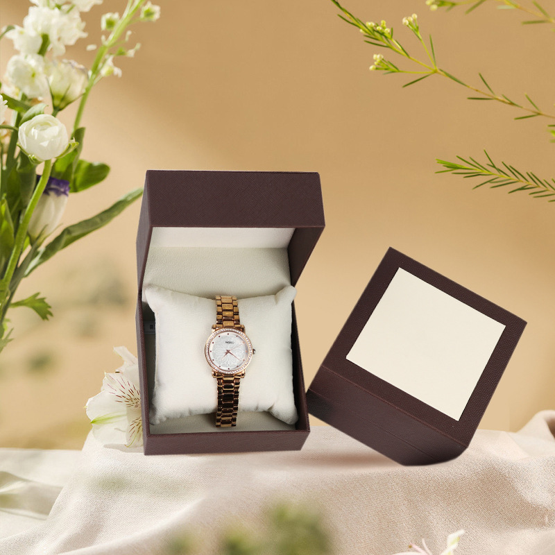 手表盒子男女款通用型手表盒支持改logo批发手表盒翻盖手镯盒PU皮