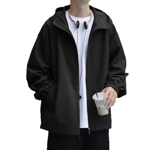 Foreign trade charge coat, men's spring and autumn new American fashion brand men's summer thin casual jacket