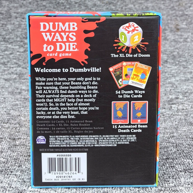 Новая игра в карты Plush DUMB WAYS to Die