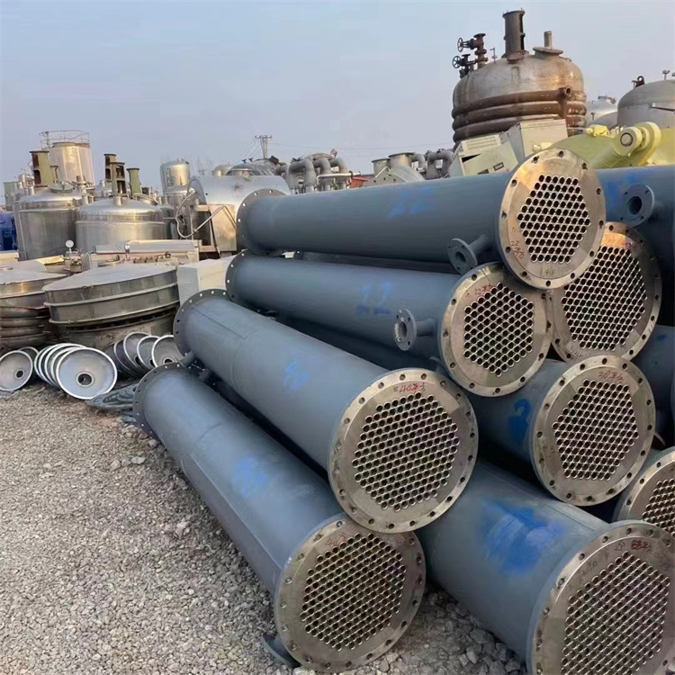 冷凝器 供应二手40平方石墨块式冷凝器 高压不锈钢换热器
