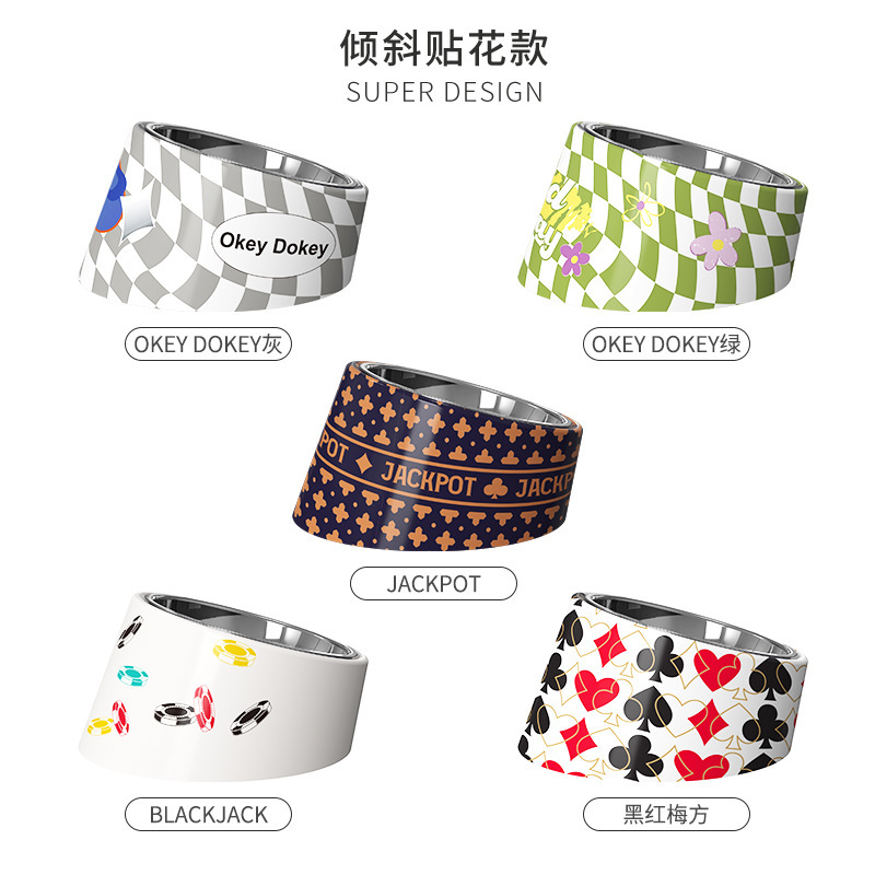 Tacos de decal para mascotas para gatos y perros Tacos para perros Tacos de acero inoxidable para perros Tacos de perros de doble capa