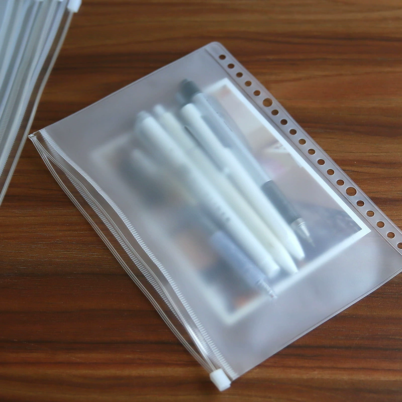 Папка, блокнот, аксессуар с молнией, прозрачный органайзер, 4A, отрывной лист, 7A