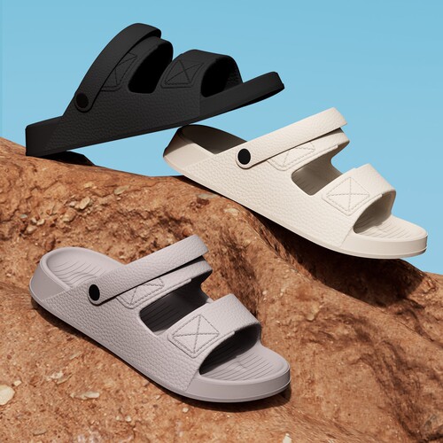 Men's Summer Driver Sandals Outdoor Wear Anti-Slip Durable Beach Outdoor Driving Slippers for Men
