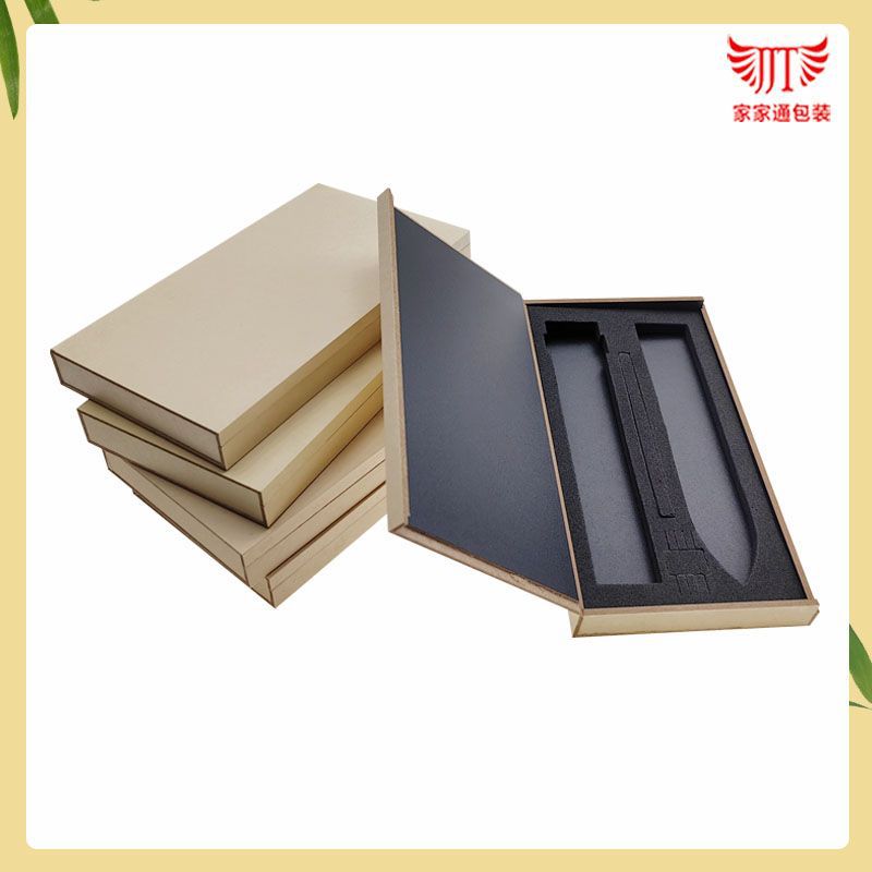 Correa de reloj caja de embalaje mariposa hebilla de papel kraft caja de reloj correa de reloj caja de madera en stock caja universal para correa de reloj de manzana