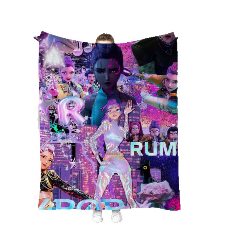 Explosiones transfronterizas de caza de brujas mantas de franela de comercio exterior Amazon mantas de cama gruesas mantas