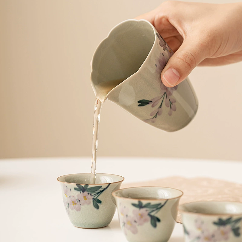 Чистая расписная скука, Magnolia Ceramic Разноцветная чашка креативный домашний чайный набор чаша чайного отдела чашка