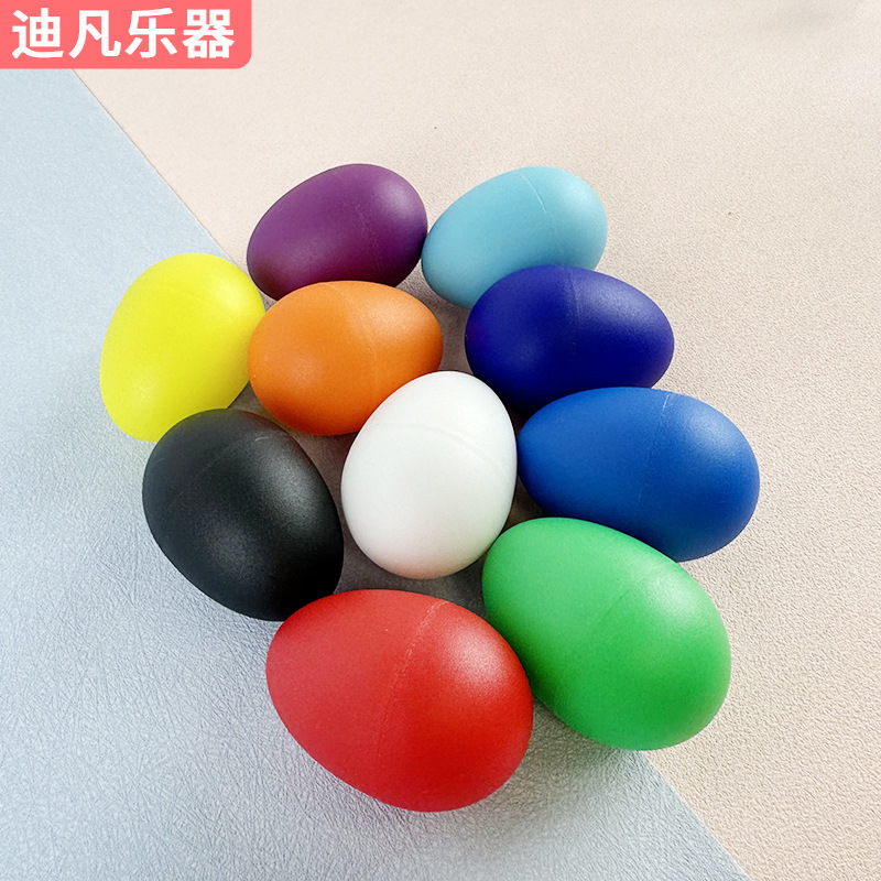 Superficie de cáñamo arena huevo Bola de arena niños instrumento de percusión jardín de infantes niños educación temprana material didáctico plástico esmerilado superficie arena huevo Bola de arena