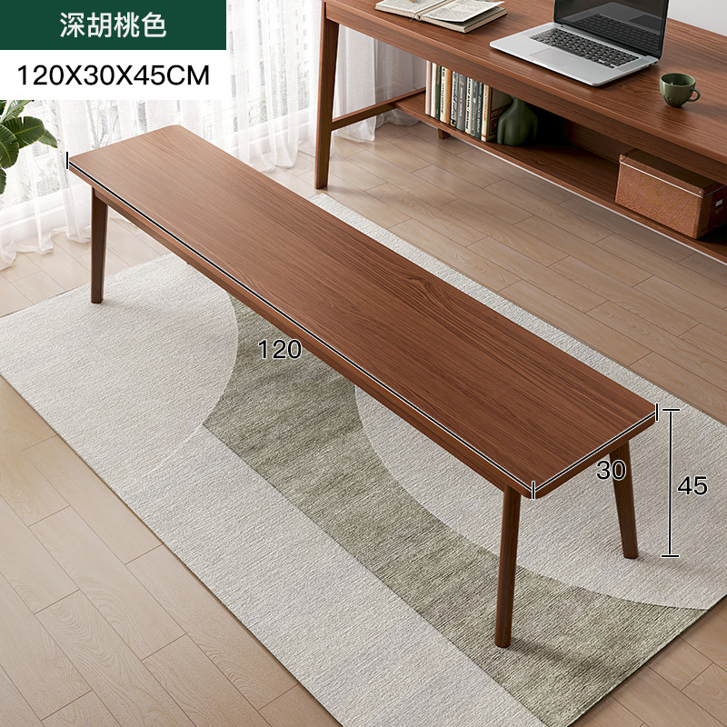 Banco banco de madera maciza Banco taburete comedor largo Banco silla hogar comedor taburete largo taburete de madera grande