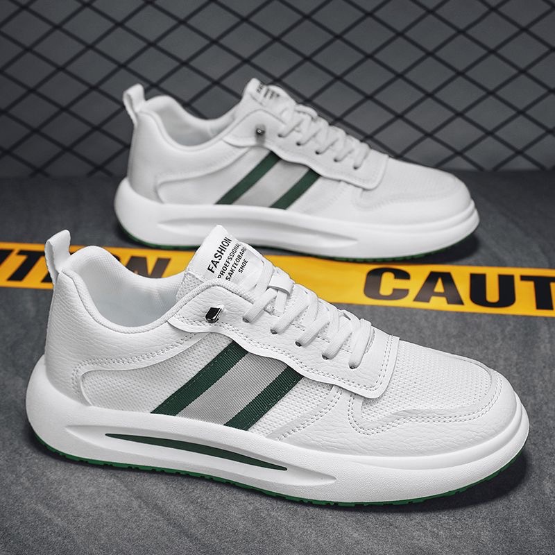 Primavera y verano nuevo estilo transpirable malla zapatos casuales zapatos de hombre estudiantes zapatos blancos zapatos de deporte zapatos deportivos zapatos de moda zapatos de papá hombres