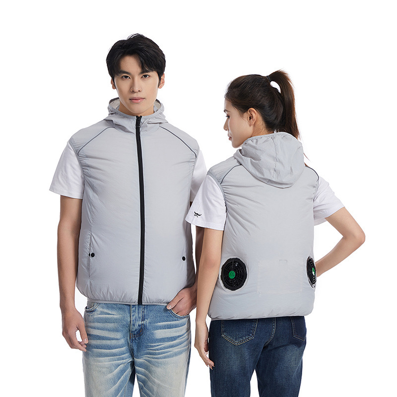 新しい夏冷却ファン服空調服 pse 認証 USB 充電ベスト冷凍溶接労働保護作業服|undefined