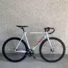 S(49cm)【Height 150-167cm】-Bright white with red letters