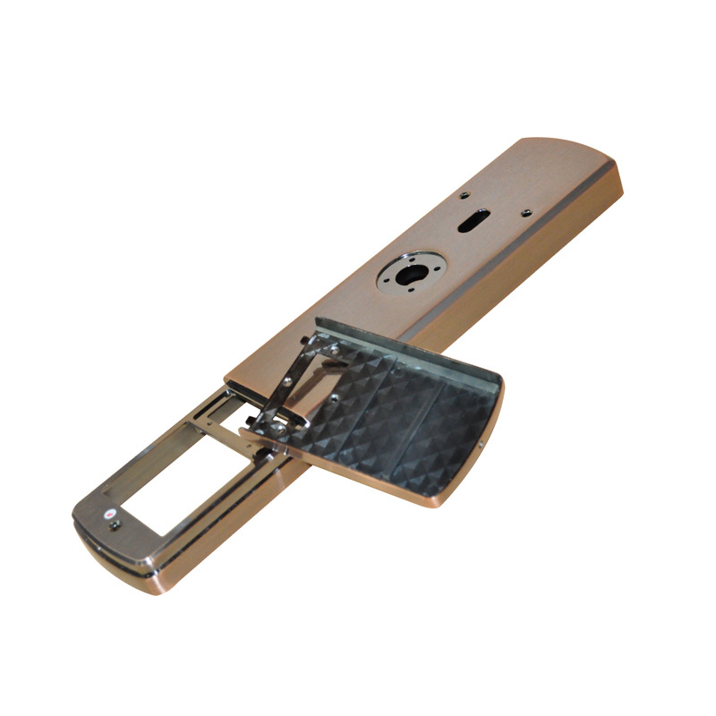 定 制锌合金门禁锁外壳  智能指纹锁人脸识别锁外壳加工