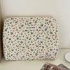 Corduroy pastoral floral (Hand clutch)