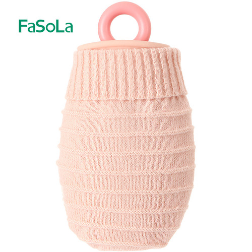 FaSoLa silicone hot water bag warms belly baby explosion-proof water-filled hot water bag female hand warmer warms baby hot compress