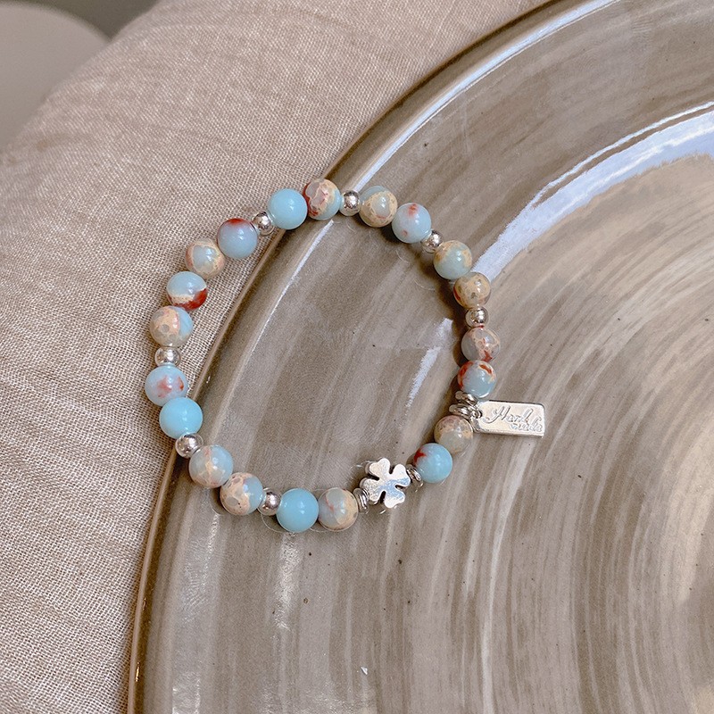 Star Sweet Dopamina Pulsera hecha a mano con cuentas Nuevo estilo chino para hombres y mujeres Pulseras retro Diseño de nicho Joyas al por mayor