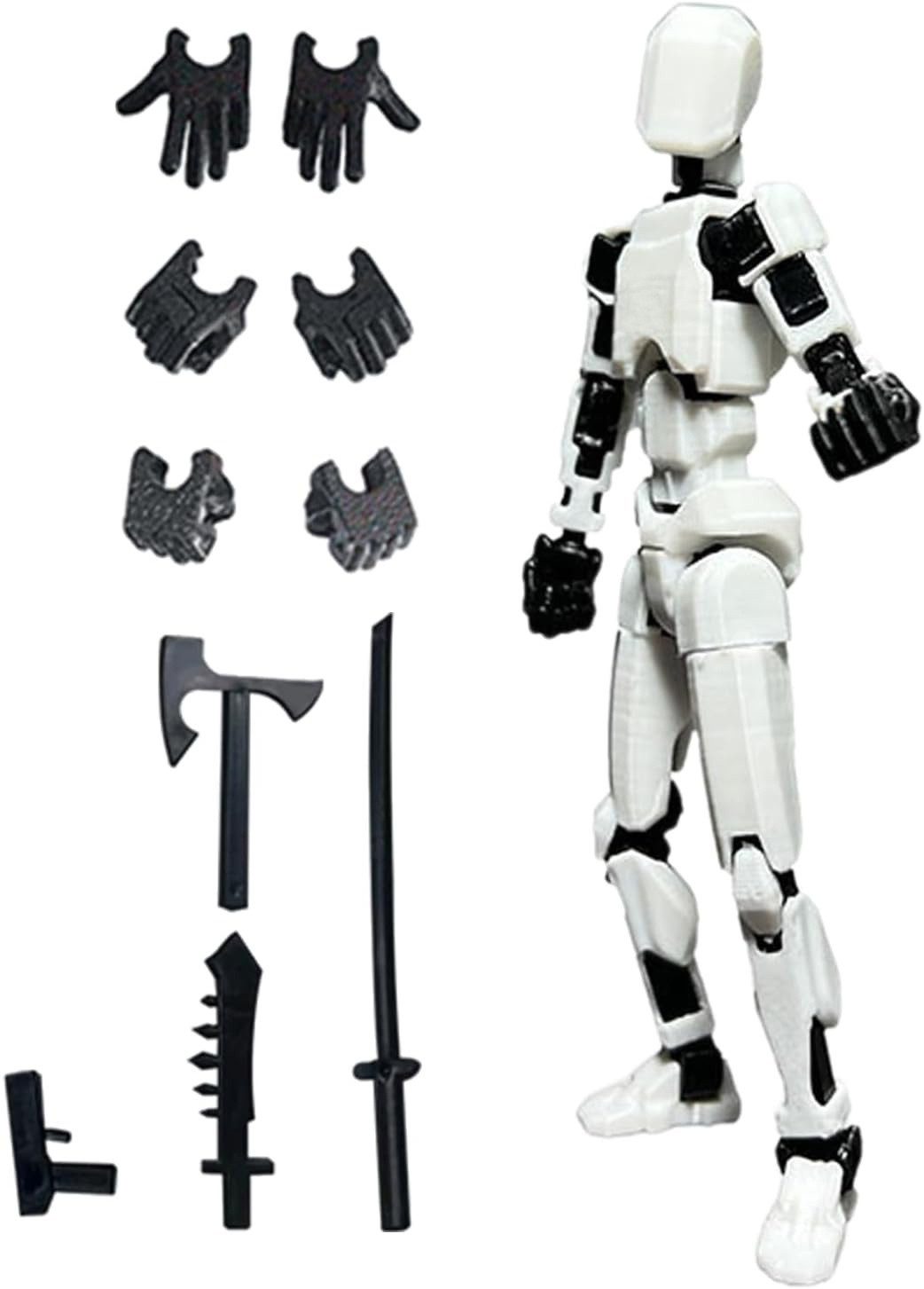 Muñeca móvil de articulaciones múltiples, robot, soldado, 3 generaciones, suerte, 13 modelos, decoración, descompresión, juguetes 3D