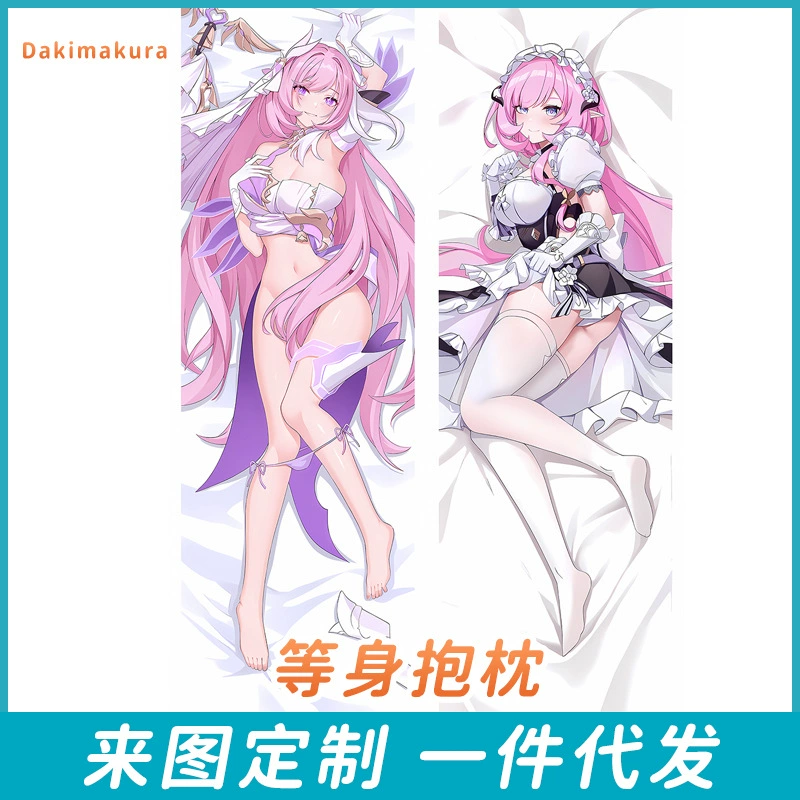 Honkai Impact Alicia игровая периферия, аниме-подушка с двухсторонним принтом, мультяшная подушка в подарок на день рождения