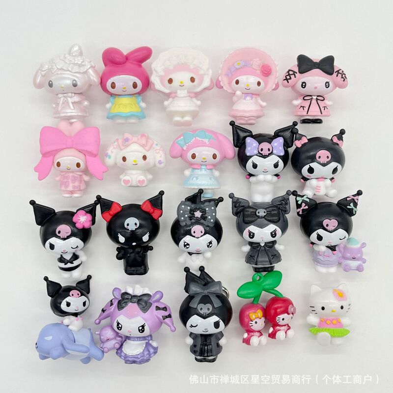 Trendy Cartoon Character Accessories DIY Materials for Lomi and My Melody Figurines, Shoe Accessories, Wholesale Bulk Items Trendy Cartoon Character Accessories DIY Materials for Lomi and My Melody Figurines, Shoe Accessories, Wholesale Bulk Items