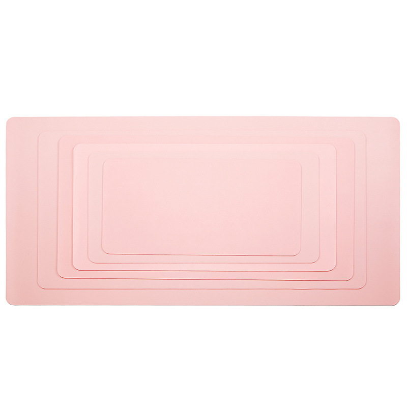 Fabricante en stock Amazon transfronteriza alfombrilla de ratón de cuero grande impermeable almohadilla de escritorio de oficina estudiante almohadilla de escritura logotipo impreso