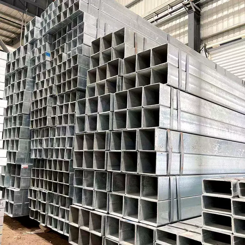 定制方管Q235B方管镀锌幕墙交通矩形管6米镀锌方管可定尺加工钢构