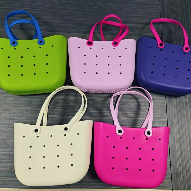 in stock Cave Beach Storage Bag Handbag Printed EVA Outdoor Basket Pet Bag Amazon Cross-border Europe and America