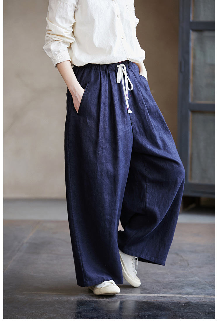 ＊春＊【maeさま専用ページ】キャロット色＊リネン 100＊楽ちんパンツ＊M寸 特別ファッション - ＊春＊【maeさま専用ページ】キャロット色