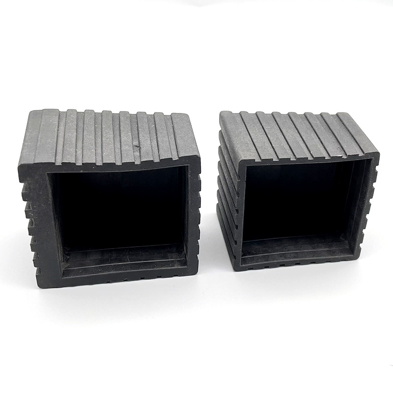 脚垫圆形管外套方形管外套 PVC管外套管脚套橡胶脚套管外塞橡皮脚