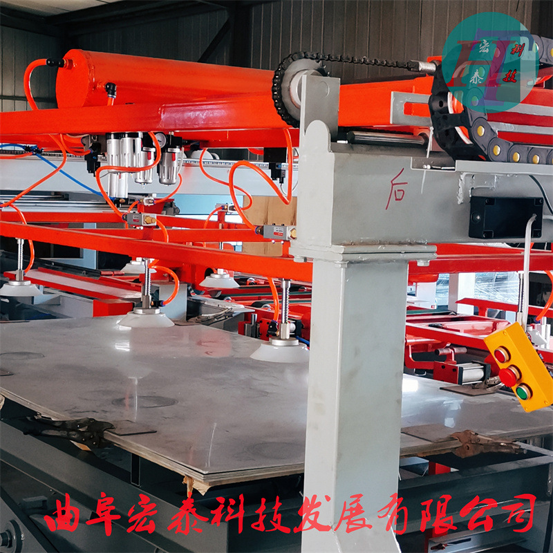 宏泰厂家供货可调式人造板锯边机  四边切割锯  数控板材四边锯