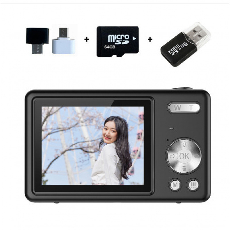 クロスボーダー ccd 高精細 4K ピクセルデジタルカメラ学生エントリーレベルミニカードマシンホーム撮影カメラ|undefined