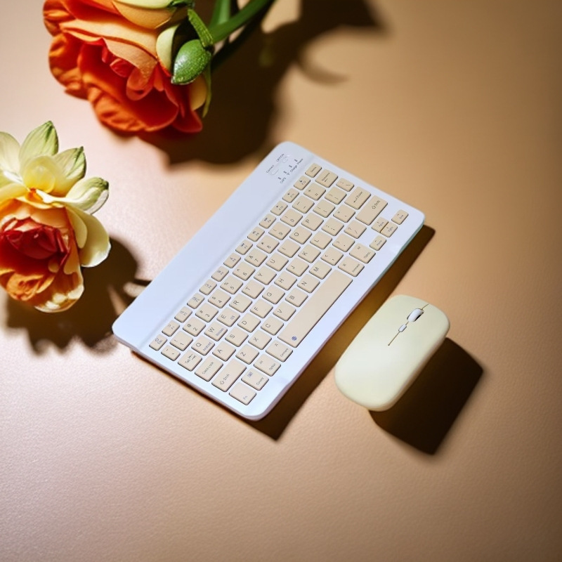 Bluetooth Wireless Keyboard and Mouse Set External Ios Hongmeng Android Mobile Phone Tablet Universal Wireless Magic Keyboard