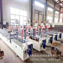 新型刮胶移门包覆机 门套线包覆机 木线条冷贴机