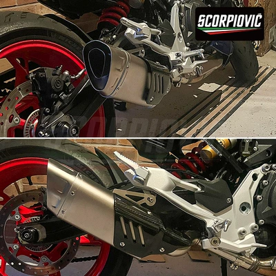 Motorcycle exhaust pipe: CBR650 Z900 R3 R6