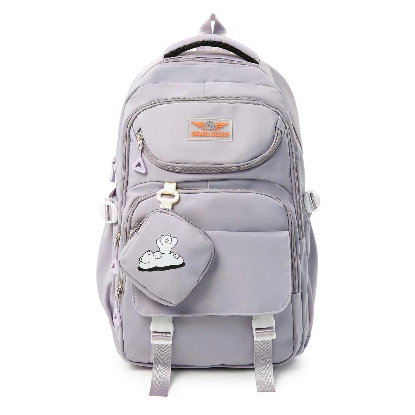 Mochila de gran capacidad nueva hermosa de alto valor facial para estudiantes de secundaria mochila de fábrica al por mayor
