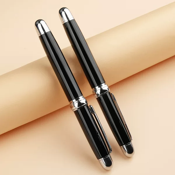 Old factory produces high-end signature pen clock commemorative custom gift men's ballpoint pen water-based Pen metal ballpoint pen