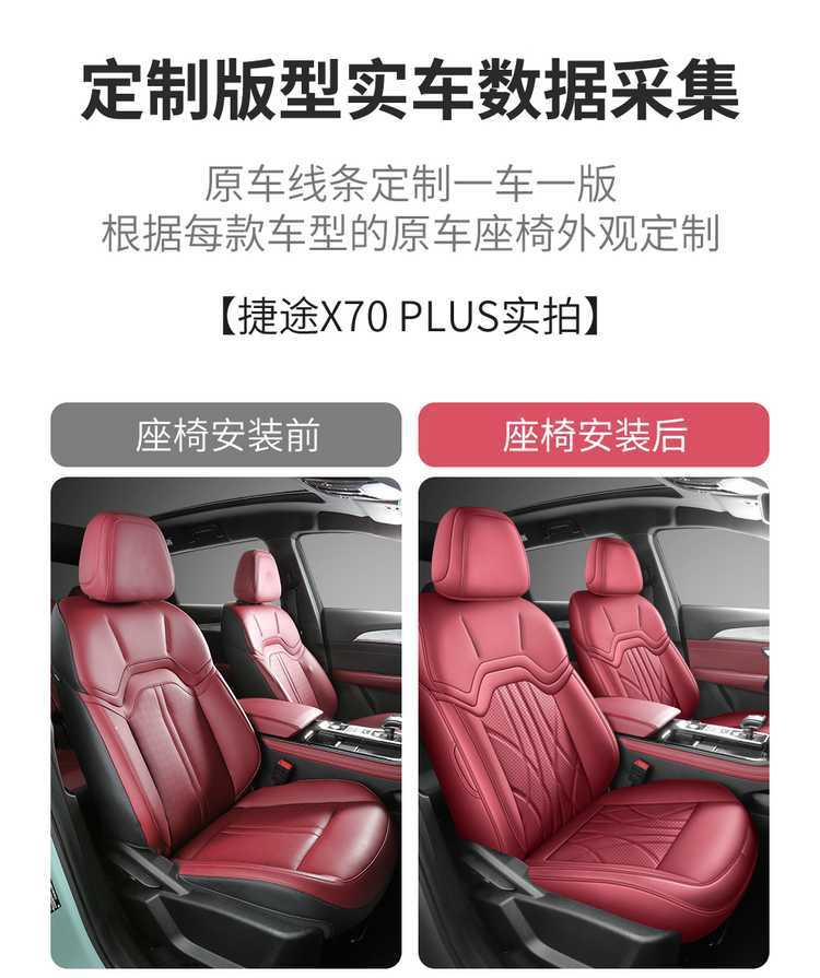 23-25 Jietu X70Plus Special Seat Cover 1.5T/1.6T Car Seat Cushion All-Season All-Inclusive Seat Cover