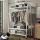 Bold 25 tubes 100 wide white three-layer storage + removable wheels