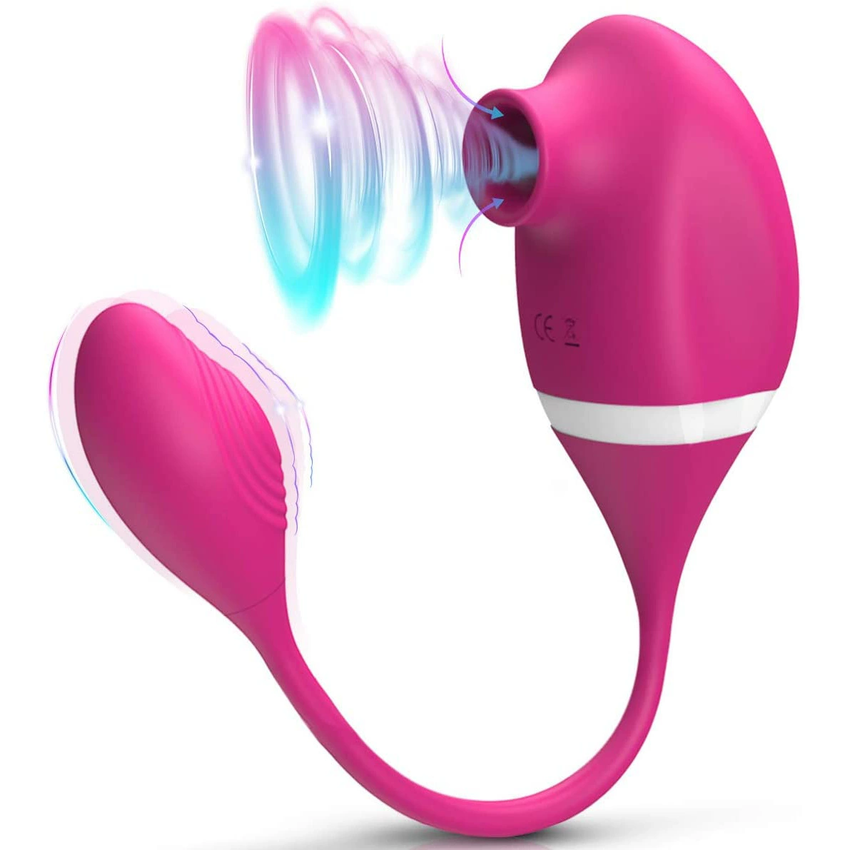Silicone toy for adults, caterpillar, vibration