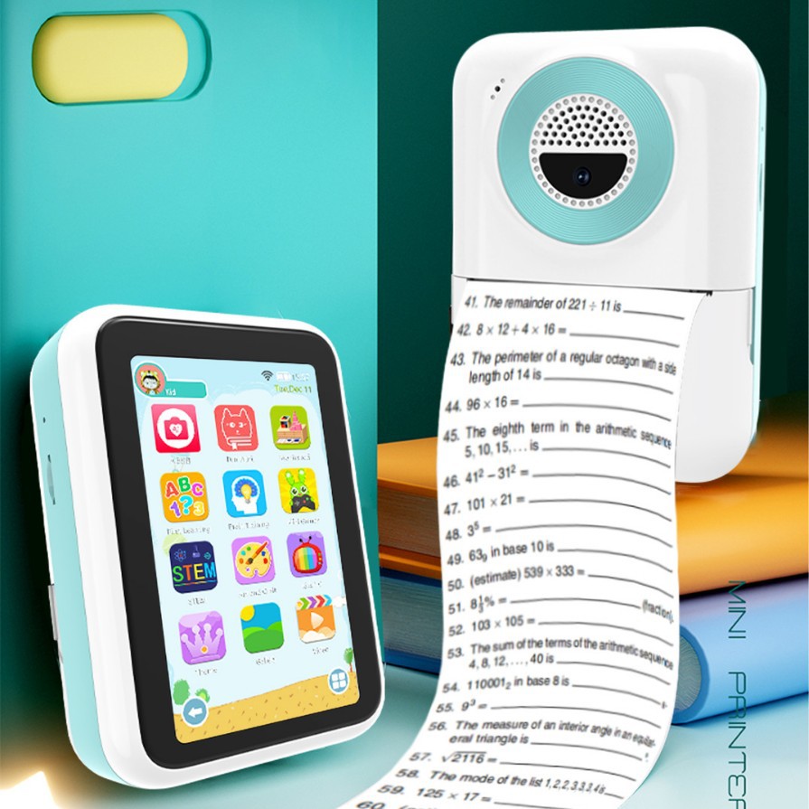 Transfronterizo Q1 nueva pantalla grande de alta definición de 4.0 pulgadas Polaroid para niños mini cámara de impresión de cámara dual digital