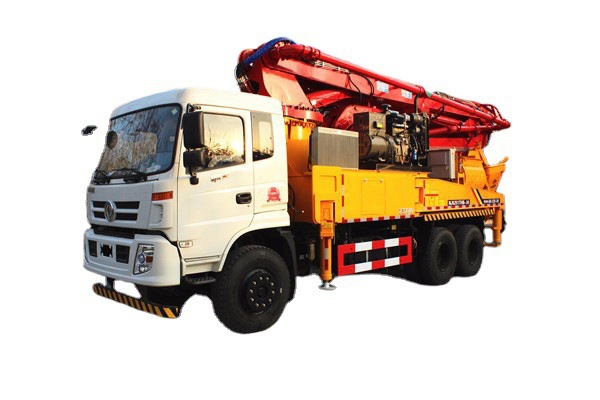 38米混凝土搅拌泵车 天泵车 农村建筑得力助手