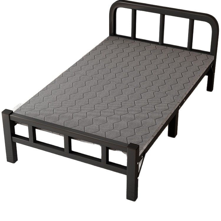 Casa de alquiler de una sola persona, oficina, dormitorio, almuerzo, alquiler de metal, cama de hierro para adultos, cama plegable