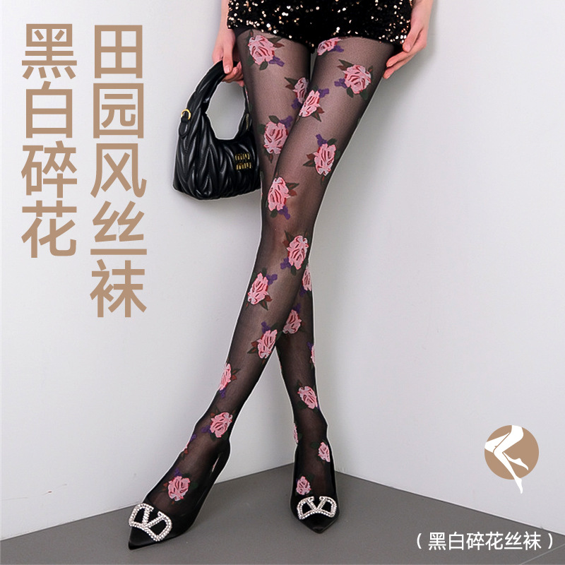 Cross-Border Aurora Seamless Stockings for Women, Ultra-Thin Oily Shiny Toe Transparent Pantyhose with Foot-Shaped Sexy Stockings
