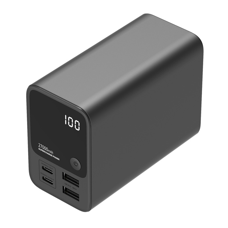 New Model 30000Mah Large Capacity Two-Way Pd65W Mobile Power Bank for Mobile Phones and Laptops with Super Large Capacity