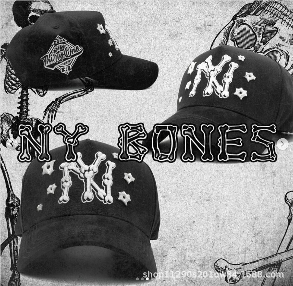 2025 explosión spot DANDY moda hip-hop tendencia gorra gorra de béisbol ajustable comercio exterior transfronterizo al por mayor