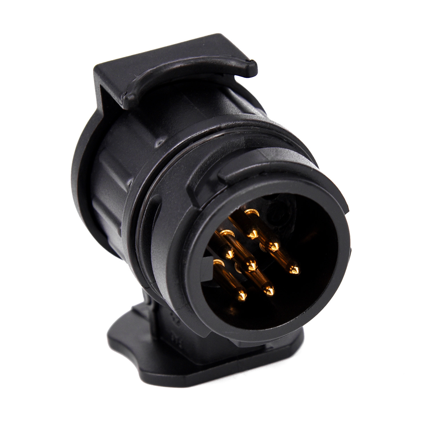 European car 13 to 7 plug trailer adapter truck connector RV power cord plug waterproof connector