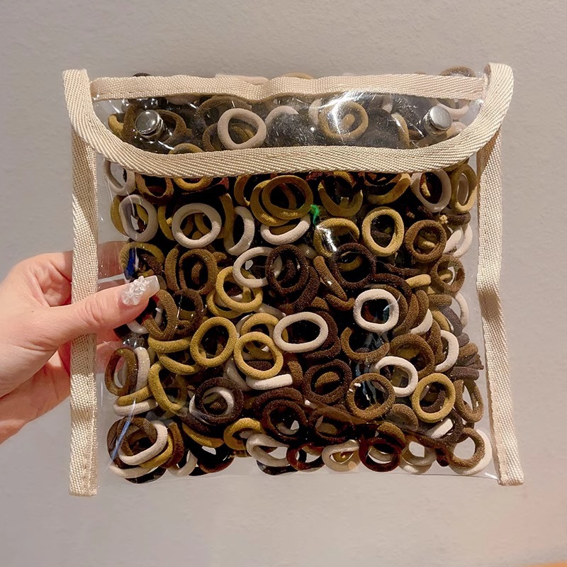 2025 nuevo elástico para niños no daña cabello de cabello de cabello de cabello de alta elasticidad para niñas anillo de cabello de bebé