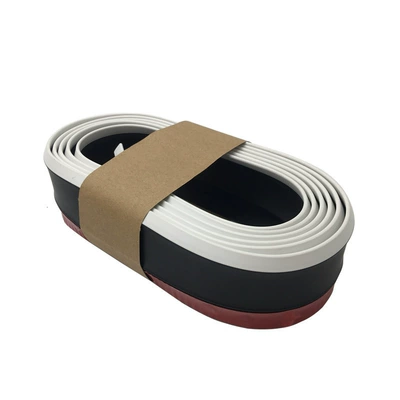 surround modification universal anti-collision rubber: Qapı və bamper qoruyucu zolaqlar - carbon-fiber-blue-edge-25m