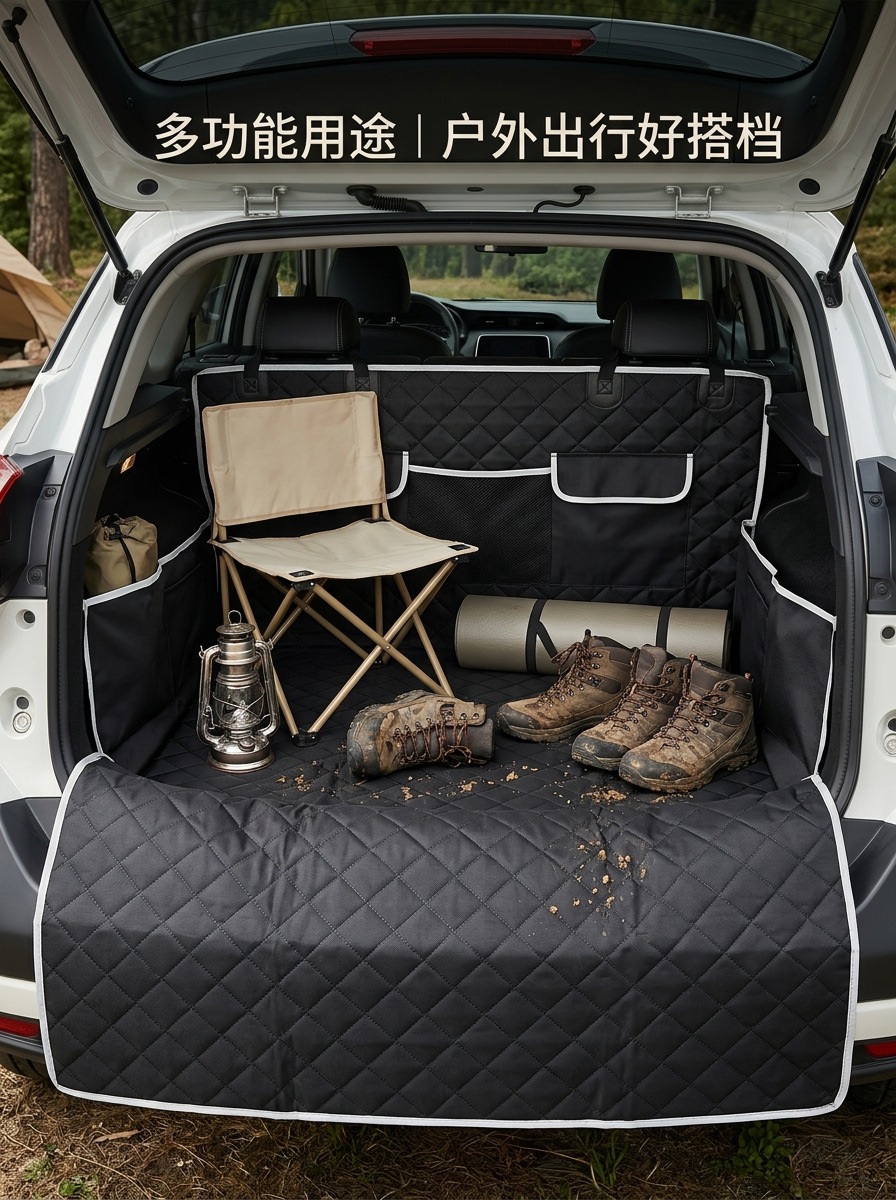 Cross-Border Direct Supply of Car Pet Mats for the Trunk, Portable Storage, Moisture-Proof, Cold-Proof, Dust-Proof, and Dirt-Proof Pet Mats